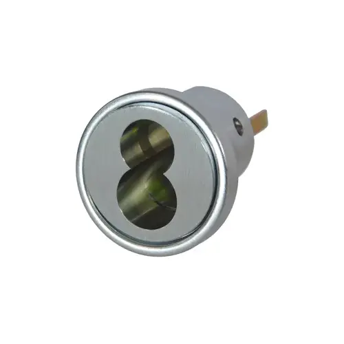 Schlage Commercial 20-079 605 Full Size Interchangeable Rim Housing Less Core with Convertible Tailpiece Bright Brass Finish