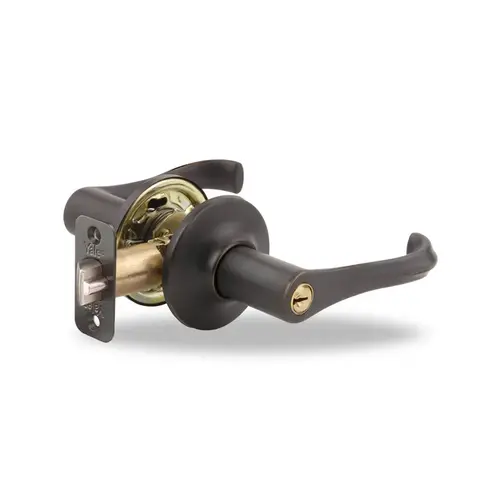 Yale Residential 771WL-SP-10BP-01421-02000 Woodland Entry Lever, Oil Rubbed Dark Bronze
