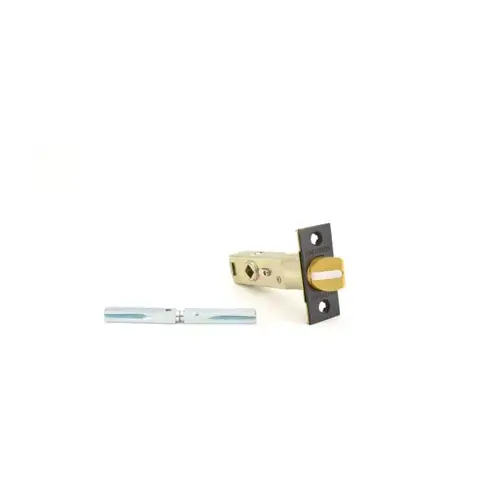 Baldwin 5510150PFLS BALD KNOB PRIVACY LATCH X 2-3/8 BS X FLS, Satin Nickel