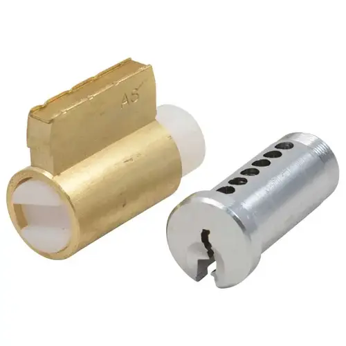 GMS K001-ASV-26D-NK-6PIN Key-In-Knob Cylinder Satin Chrome