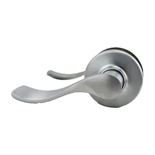 Kwikset 200BL-26D Balboa Lever Passage Door Lock with 6AL Latch and RCS Strike Satin Chrome Finish