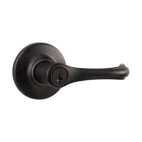 Kwikset 405DNL-11P-SMT-6AL-RCS Dorian Keyed Entry Lever Venetian Bronze