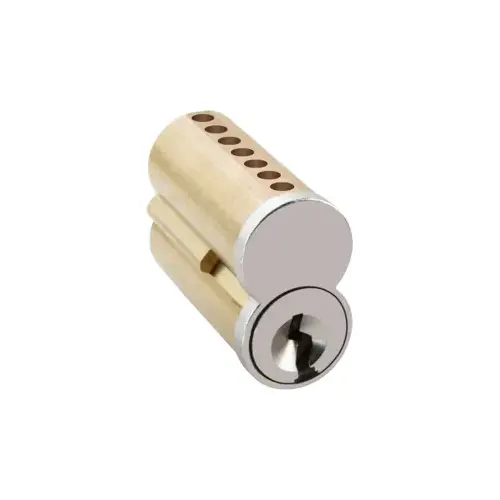 Stanley 7CS7H1626 7 Pin Small Format Interchangeable H Keyway Uncombinated Core Satin Chrome Finish