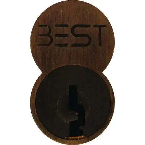 Stanley Best 1C7G1613 Standard 7 Pin G Keyway Uncombinated Core Oil Rubbed Bronze Finish