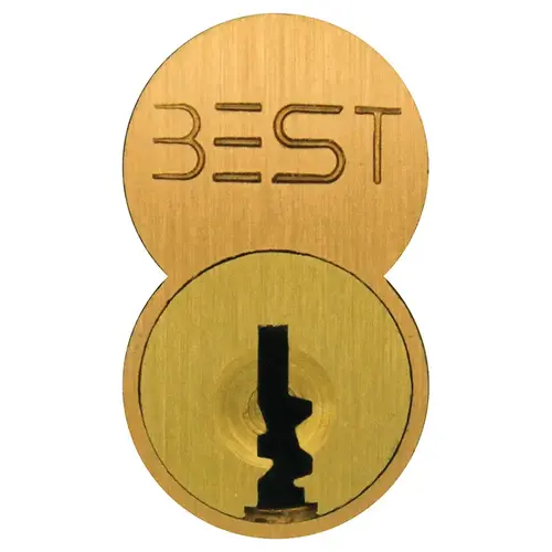 Stanley Best 1C7J1612 Standard 7 Pin J Keyway Uncombinated Core Satin Bronze Finish