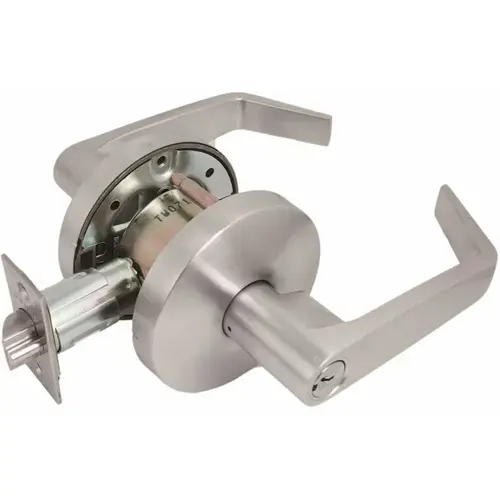 US Lock USX2052RC26D 2050C Series Grade-2 US26D Dull Chrome Classroom Lever Lockset US26D - Dull Chrome