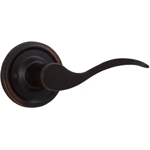 Weslock 00610U1U1SL20  Bordeau Lever Privacy Lock with Adjustable Latch and Full Lip Strike Oil Rubbed Bronze Finish