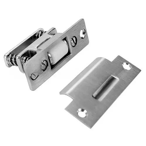 Don Jo 1704-626 1" x 3-3/8" Roller Latch with ASA Strike Satin Chrome Finish