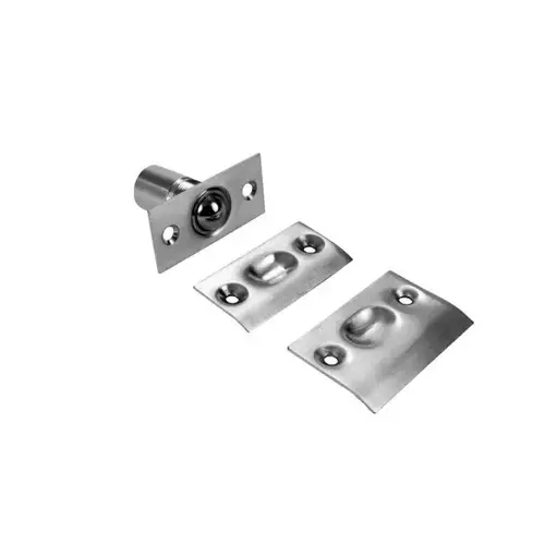 Don Jo 1712619 1" x 2-1/8" Ball Catch Satin Nickel Finish