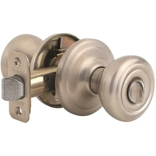 Kwikset 730CN 15 6AL RCS BB CAMERON PRIVACY LOCKSET SATIN NICKEL