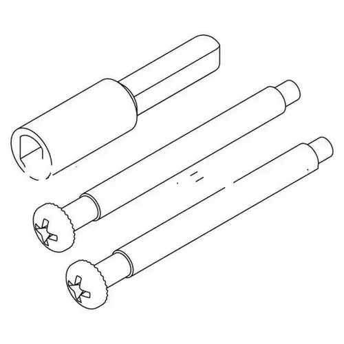 Kwikset 81706-15 KSP and MSP Knobs and Levers Thick Door Pack Satin Nickel Finish