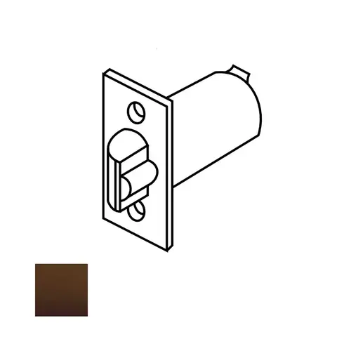 Sargent 10-3186 10B 10 Line Square Corner Deadlocking Latch, Oil Rubbed Dark Bronze