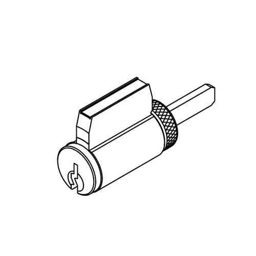 Schlage Commercial 21-020S123 626 Key-In-Lever Cylinder S123 Keyway, Satin Chrome