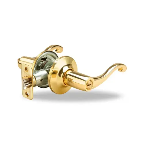 Yale Residential 771SL-SP-3-01421-02000 Savannah Entry Lever, Bright Polished Brass