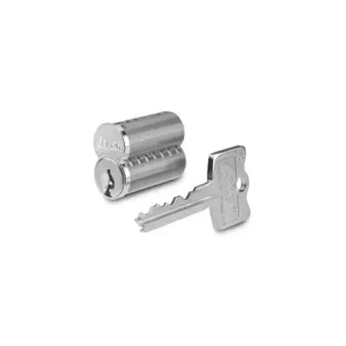 Arrow 100CR-UCXKB-26D Pointe SFIC Cylinder with Standard Barrel Caps Satin Chrome