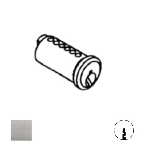 Corbin Russwin 585K24 L2 626 2000 Series Key-In-Lever Cylinder Plug Only, Satin Chrome