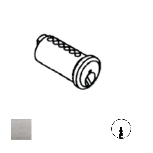 Corbin Russwin 585K24 N13 626 2000 Series Key-In-Lever Cylinder Plug Only, Satin Chrome