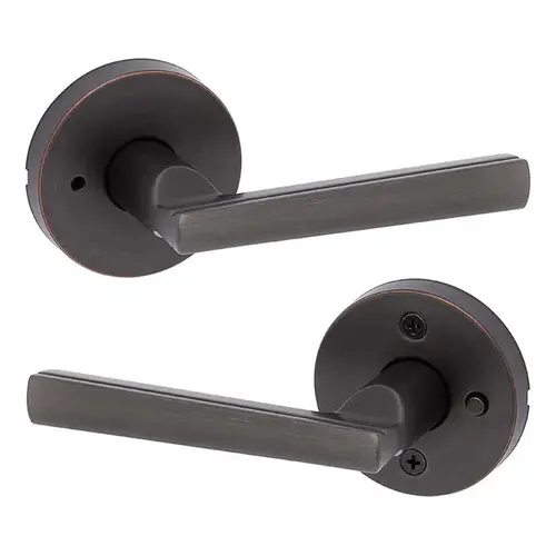 Kwikset 730MRL-RDT-11P-6AL-RCS Montreal Privacy Lever Venetian Bronze