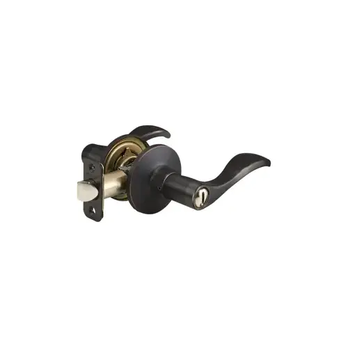 Master Lock WL0312PBOX Wave Lever Privacy Lockset Aged Bronze
