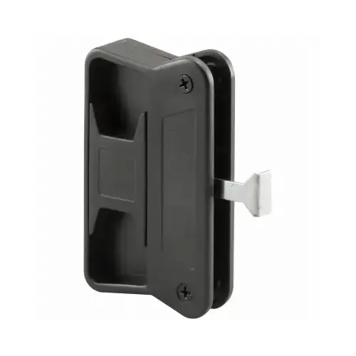 Prime-Line A 168 Door Latch and Pull, Plastic/Steel, Black