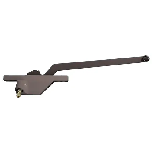 Brixwell 36-222-1 Single Arm Casement Operator Left Type 11" Arm Length Front Mounting Bronze Finish