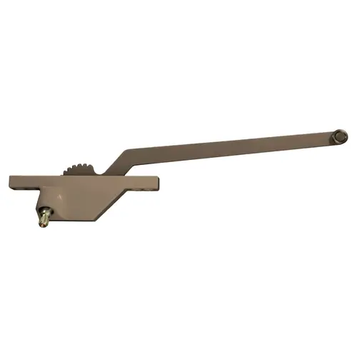 Brixwell 36-230-8 Single Arm Casement Operator Left Type 6" Arm Length Front Mounting Chestnut Bronze Finish