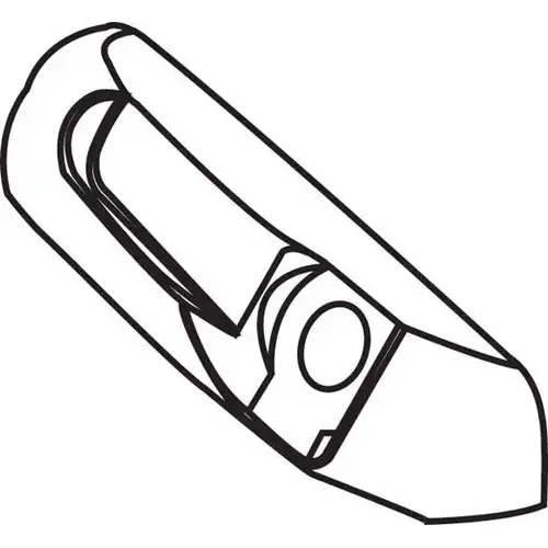 Brixwell 36-368ncV-3 Maxim Operator Cover White truth Left Hand furnished With 2 Sided Tape plastic Nesting Cover