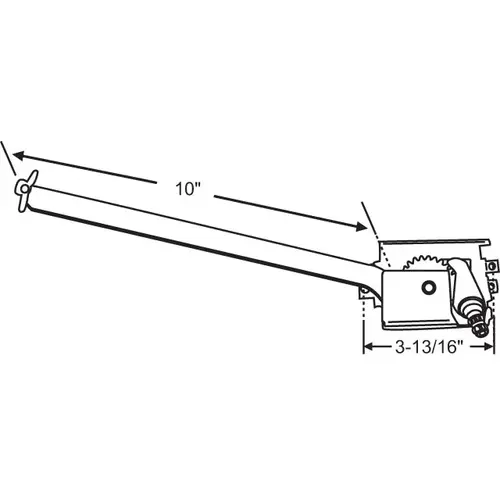 Brixwell 900-19619 Casement Operator architech Designer egress Roto Vintage 1991 -1999 handle And Cover Sold Seperate