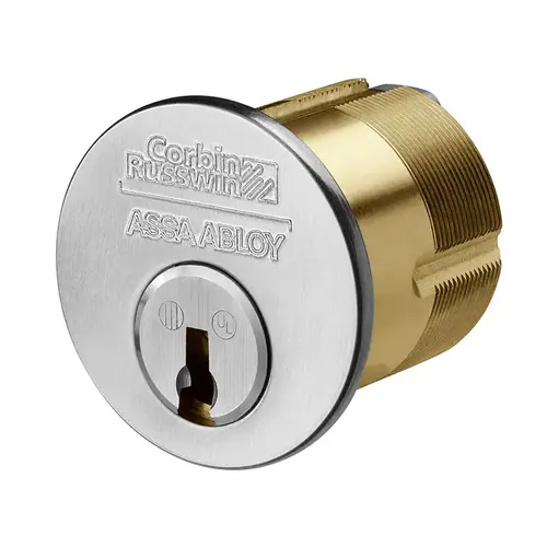 Corbin Russwin 3000-200-7-27A1 630 Rim Cylinder Satin Stainless Steel