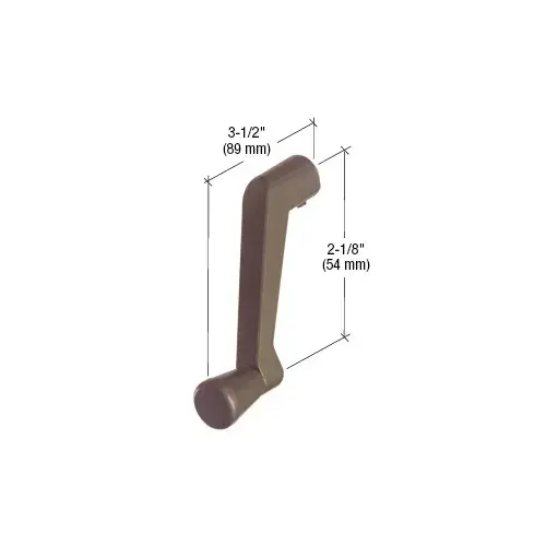 CRL EP21996 Bronze Window Operator Handle with 11/32" Spline Size