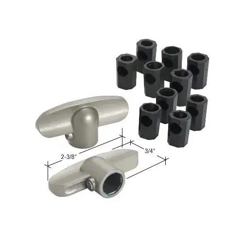 CRL H3895 Driftwood Universal T-Crank Window Handle