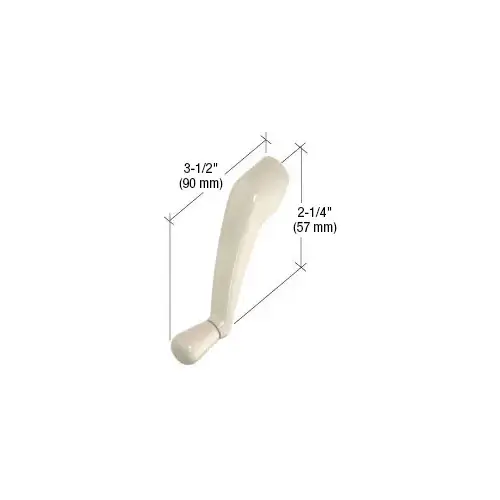 CRL H4081 Almond Folding Roto-Drive Crank Handle