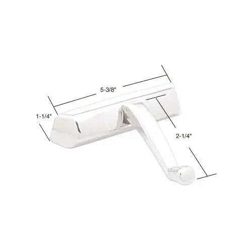 EntryGard EP23043 White Metal Cover with Folding Handle - pack of 8