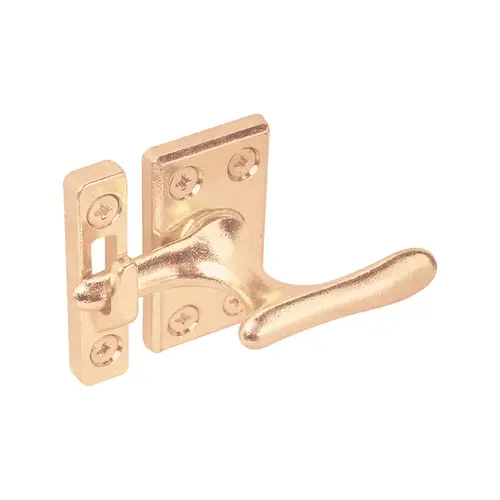 FHC U9935 Diecast With Brass Finish - Casement Window Sash Lock (Single Pack)