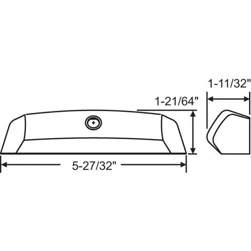Brixwell 36-173mC-1 Metal Cover Bronze for Entryguard Operator
