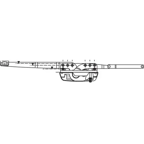 Brixwell 36-467en Lh Encore Dual Arm Operator truth Left Hand low Profile handle And Cover Sold Separate