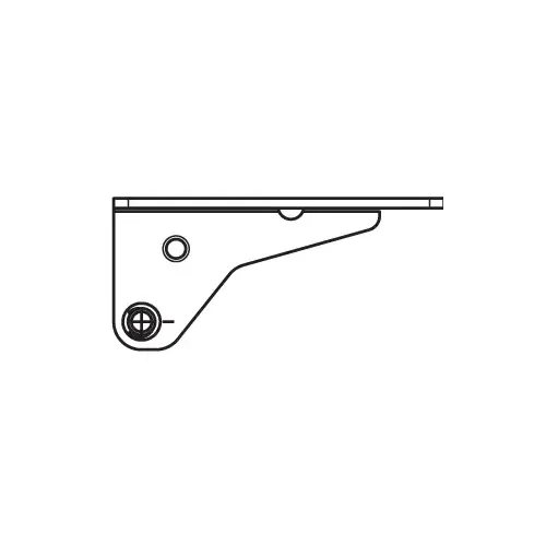 Brixwell 39-22ss Snap On Stud Type Bracket truth Left Hand stainless Steel