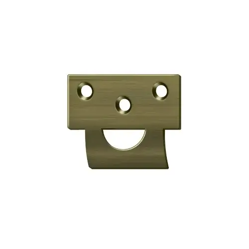 Deltana 178USTU5 Universal Strike, Solid Brass in Antique Brass