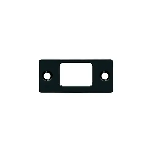 Deltana SP2753U19 Strike Plate, Deadbolt, 2-3/4" x 1-1/4" in Paint Black