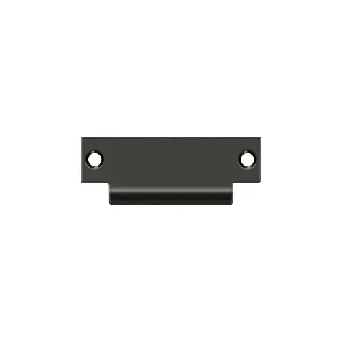 Deltana SPBDB478U10B ANSI Blank T- Strike, 4-7/8" x 1-1/4", Without Hole in Oil-rubbed Bronze