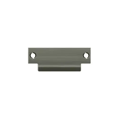 Deltana SPBDB478U15A ANSI Blank T- Strike, 4-7/8" x 1-1/4", Without Hole in Antique Nickel