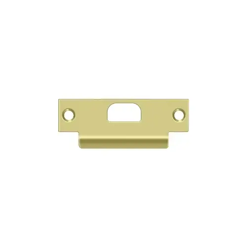 Deltana SPDB478U3 ANSI T- Strike, 4-7/8" x 1-1/4", w/ Hole in Polished Brass