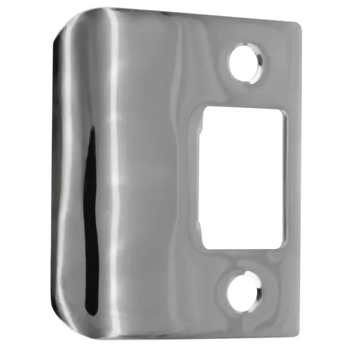 Deltana SPE200U26 Extended Lip Strike Plate, 2-1/4" x 2" in Polished Chrome