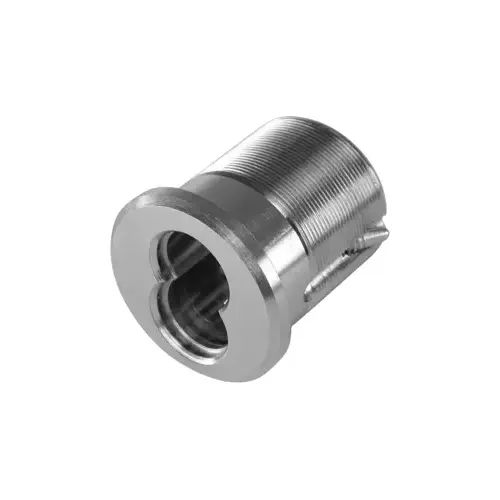 DETEX IC7626 7-pin SFIC Mortise Cylinder Housing Satin Chrome Finish