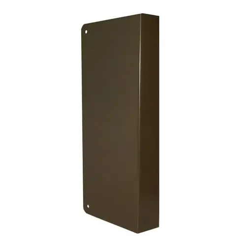 Don Jo CW3010B 9" Blank Wrap Around for 1-3/8" Door Oil Rubbed Bronze Finish