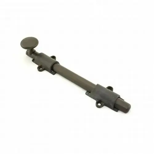 Ives Residential 253B10B12 Solid Brass 12" Deluxe Surface Bolt with Multiple Strikes Oil Rubbed Bronze Finish