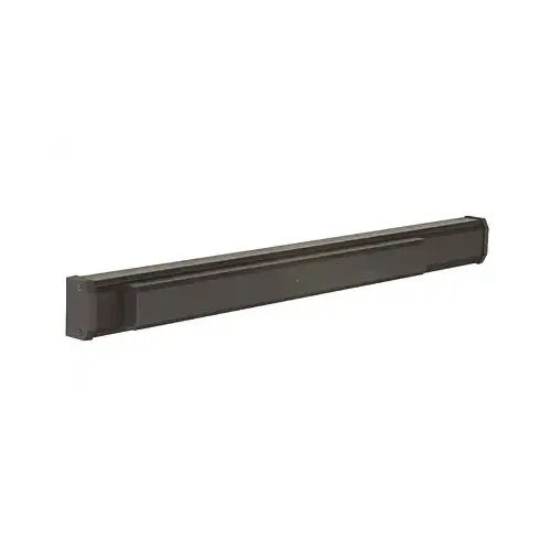 Jackson 311285SL37313 Dark Bronze 36" 1285 Push Pad Concealed Vertical Rod Left Hand Reverse Bevel Panic Exit Device, Smooth Finish