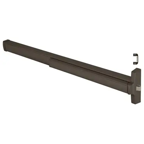 Jackson 312095RC4313 Rim Latch Panic Exit Device Grade 1 Right Hand Reverse Bevel Type Dark Bronze Finish