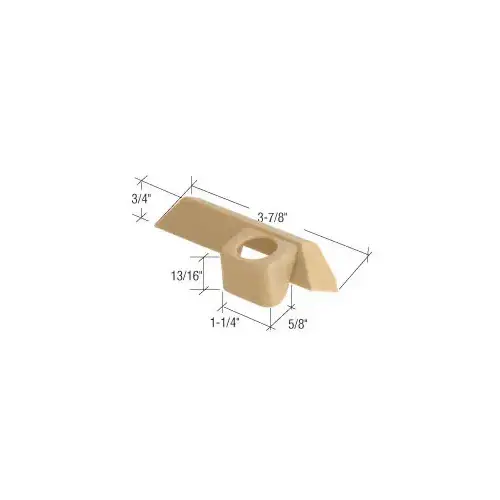 Prime-Line H4096 Champagne Left Hand Operator Cover for Pella
