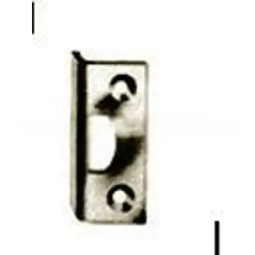 Baldwin 0310033ANGL Angle Strike Vintage Brass Finish